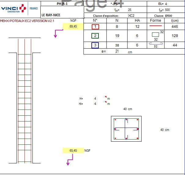 CALCUL DE POTEAUX SELON LA RIGIDITE NOMINALE EC2