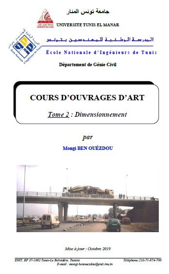 Cours d'Ouvrages d'Art: Tome 2: Dimensionnement des ponts, mise à jour 2019