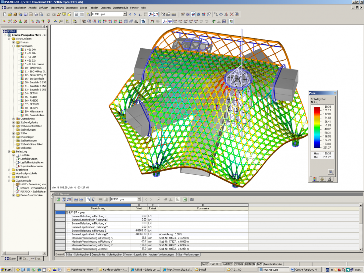 Les logiciels RFEM et RSTAB de la société Dlubal