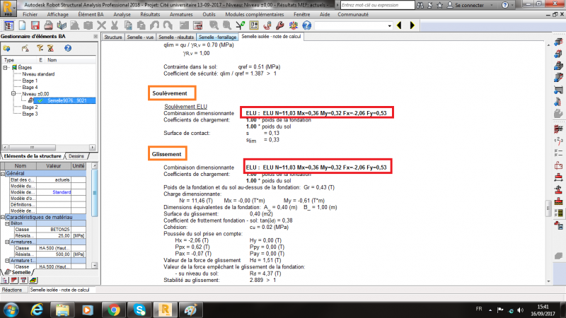 Extrait note de calcul semelle - NF 1997-1 - Soulevement et Glissement  - ELU.png