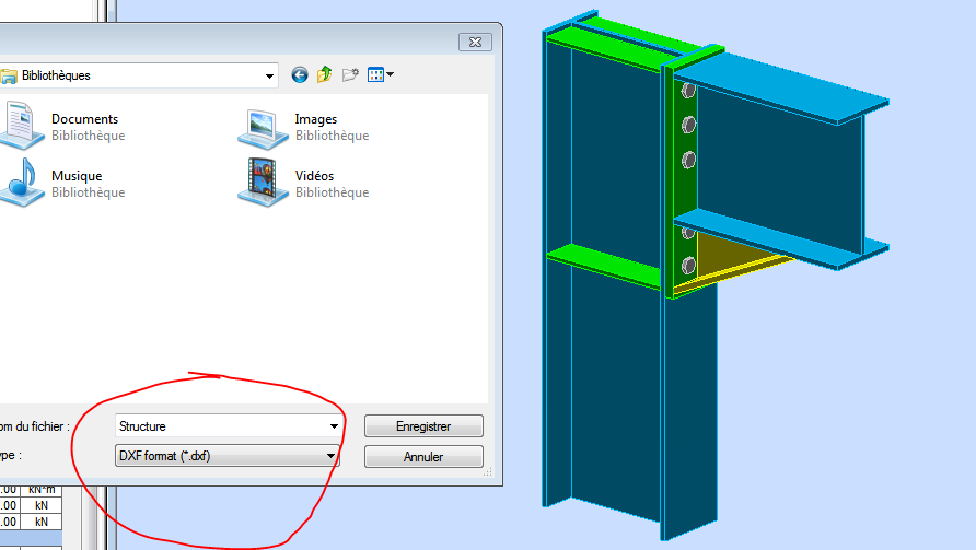 URGENT: comment exporté de ROBOT vers Autocad